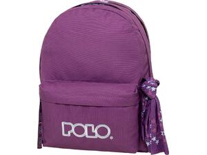 Τσάντα πλάτης 2+1 θέσεων Polo Original Double Scarf Violet/Light Cyan