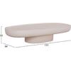 ΤΡΑΠΕΖΙ ΣΑΛΟΝΙΟΥ DESSY HM18153.02 FIBER CEMENT ΣΕ ΛΕΥΚΟ--151x66x30Υεκ.