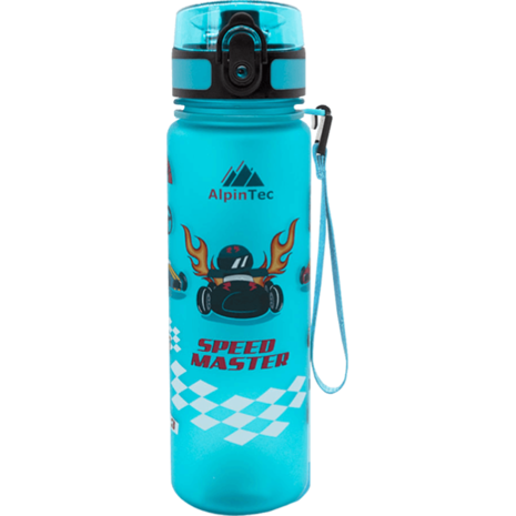 Παγούρι πλαστικό AlpinTec 500ml Aqua/Cars