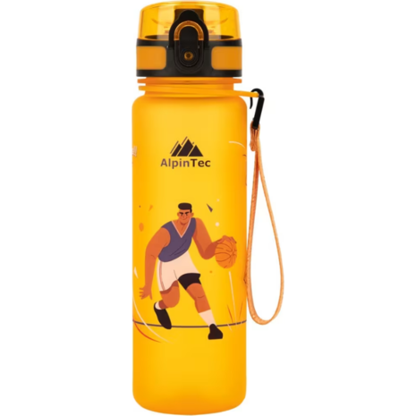 Παγούρι πλαστικό AlpinTec 500ml Dynamic Orange/Basketball