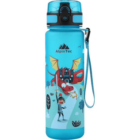 Παγούρι πλαστικό AlpinTec 500ml Aqua/Dragon