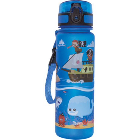 Παγούρι πλαστικό AlpinTec 500ml Blue/Pirates