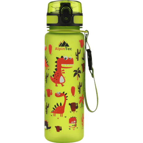 Παγούρι πλαστικό AlpinTec 500ml Green/Dino
