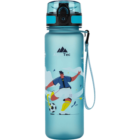 Παγούρι πλαστικό AlpinTec 500ml Glow Blue/Football