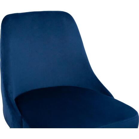 ΚΑΡΕΚΛΑ SERENITY HM8527.08 ΑΠΟ ΒΕΛΟΥΔΟ ΜΠΛΕ ΜΕ ΜΕΤΑΛΛΙΚΟ ΣΚΕΛΕΤΟ 51Χ58Χ83Υ εκ. (σετ 2 τεμαχίων) (Μπλε)