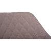 ΠΟΛΥΘΡΟΝΑΚΙ CHARLES HM8522.07 ΜΕ ΥΦΑΣΜΑ ΜΠΕΖ & PU ΜΠΕΖ 57x63x83Υ εκ. (σετ 2 τεμαχίων)