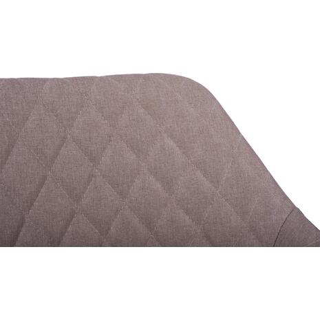 ΠΟΛΥΘΡΟΝΑΚΙ CHARLES HM8522.07 ΜΕ ΥΦΑΣΜΑ ΜΠΕΖ & PU ΜΠΕΖ 57x63x83Υ εκ. (σετ 2 τεμαχίων)