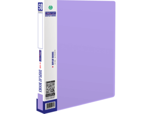 Σουπλ Metron Pastel Collection A4 50 Θέσεων Παστέλ Μωβ (Ανοιχτό Μωβ)