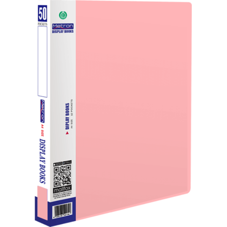 Σουπλ Metron Pastel Collection A4 50 Θέσεων Παστέλ Ροζ (Ροζ)