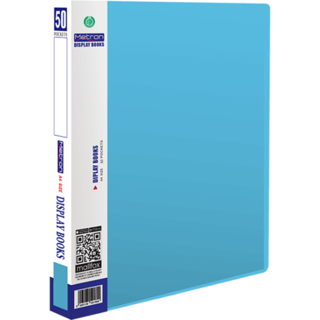 Σουπλ Metron Pastel Collection A4 50 Θέσεων Παστέλ  Μπλε (Μπλε)