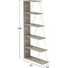 ΒΙΒΛΙΟΘΗΚΗ ΜΕΛΑΜΙΝΗΣ MINI TARS SONOMA ΛΕΥΚΟ HM2241.11 65x22-24x146Υεκ.