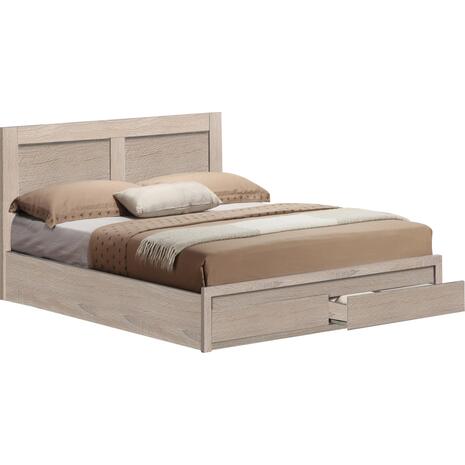 ΚΡΕΒΑΤΙ CAPRI HM665.02 ΜΕ 2 ΣΥΡΤΑΡΙΑ ΜΕΛΑΜΙΝΗ SONAMA ΓΙΑ ΣΤΡΩΜΑ 120x200εκ.