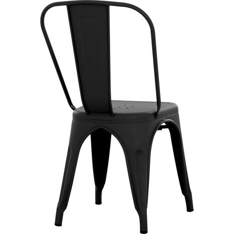 ΚΑΡΕΚΛΑ ΜΕΤΑΛΛΙΚΗ MELITA-PRO HM8641.42 ΜΑΥΡΟ ΜΑΤ 44x47x84.5Υεκ. (Μαύρο)