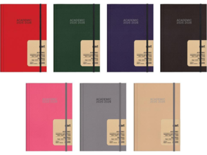 Hμερολόγιο ημερήσιο δετό Next Fabrics ACADEMIC 9/2025-8/2026 14x21εκ. (διάφορα χρώματα)