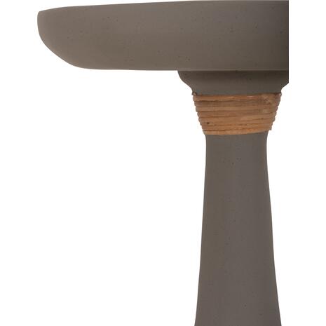 ΒΟΗΘΗΤΙΚΟ ΤΡΑΠΕΖΙ ΓΙΑ ΛΑΜΠΑΤΕΡ TORG HM18170.03 FIBER CEMENT ΓΚΡΙ Φ41x62Υεκ.