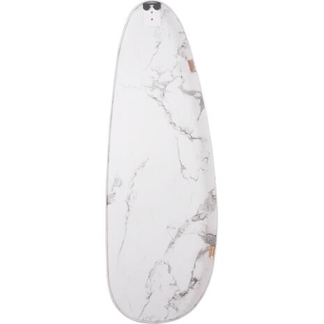 ΚΑΘΡΕΠΤΗΣ ΤΟΙΧΟΥ CRITHER HM4486.05 ΜΕ ΠΛΑΙΣΙΟ MDF ΣΕ WHITE MARBLE ΧΡΩΜΑ 49x140Υεκ.