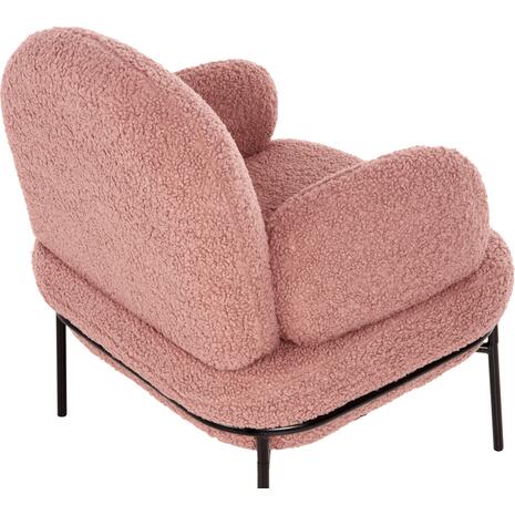 ΠΟΛΥΘΡΟΝΑ AGNES HM9525.22 ΣΑΠΙΟ ΜΗΛΟ ΜΠΟΥΚΛΕ-ΜΑΥΡΑ ΜΕΤΑΛΛΙΚΑ ΠΟΔΙΑ 74x71x83Υεκ. (Σάπιο Μήλο)