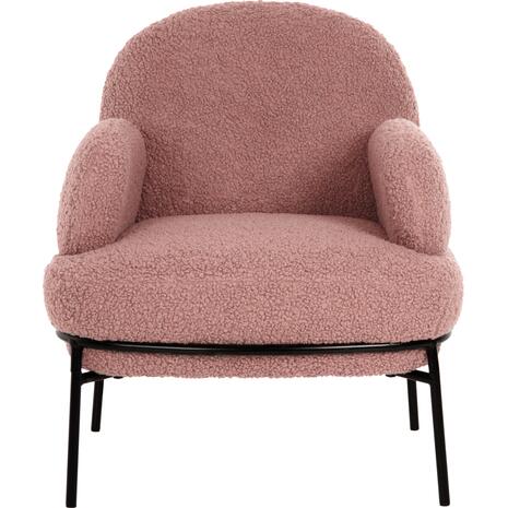 ΠΟΛΥΘΡΟΝΑ AGNES HM9525.22 ΣΑΠΙΟ ΜΗΛΟ ΜΠΟΥΚΛΕ-ΜΑΥΡΑ ΜΕΤΑΛΛΙΚΑ ΠΟΔΙΑ 74x71x83Υεκ. (Σάπιο Μήλο)