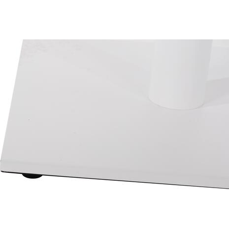 ΒΑΣΗ ΜΠΑΡ ΜΕΤΑΛΛΙΚΗ ΛΕΥΚΗ ΜΑΤ 46Χ46Χ108Yεκ. ΜΕ ΡΕΓΟΥΛΑΤΟΡΟΥΣ HM439.02