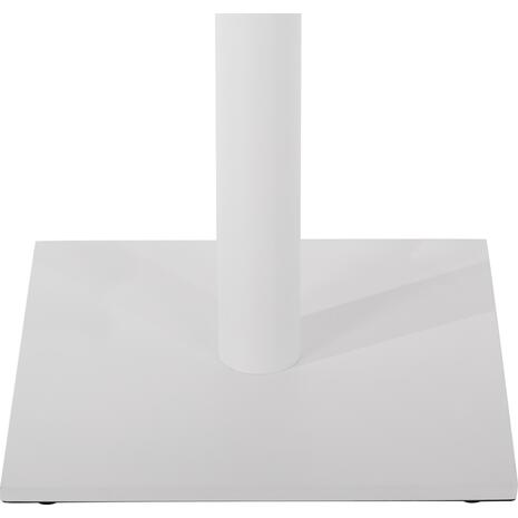 ΒΑΣΗ ΜΠΑΡ ΜΕΤΑΛΛΙΚΗ ΛΕΥΚΗ ΜΑΤ 46Χ46Χ108Yεκ. ΜΕ ΡΕΓΟΥΛΑΤΟΡΟΥΣ HM439.02