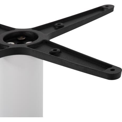 ΒΑΣΗ ΜΠΑΡ ΜΕΤΑΛΛΙΚΗ ΛΕΥΚΗ ΜΑΤ 46Χ46Χ108Yεκ. ΜΕ ΡΕΓΟΥΛΑΤΟΡΟΥΣ HM439.02