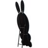 ΠΑΙΔΙΚΟΣ ΚΑΘΡΕΦΤΗΣ ΔΑΠΕΔΟΥ BUNNY HM4489.02 MDF ΡΟΖ & ΜΠΛΕ-ΜΑΥΡΟ STAND 80x162Υεκ.