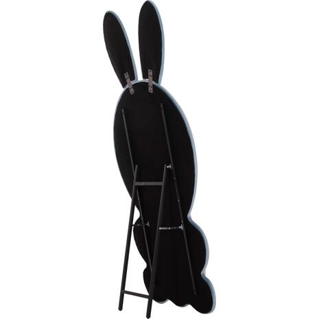 ΠΑΙΔΙΚΟΣ ΚΑΘΡΕΦΤΗΣ ΔΑΠΕΔΟΥ BUNNY HM4489.02 MDF ΡΟΖ & ΜΠΛΕ-ΜΑΥΡΟ STAND 80x162Υεκ.