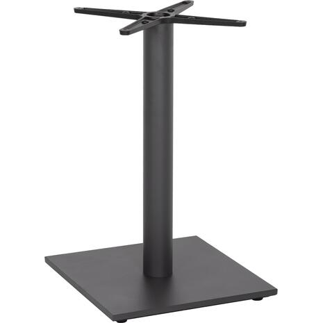 ΒΑΣΗ ΤΡΑΠΕΖΙΟΥ ΜΕΤΑΛΛΙΚΗ ΓΚΡΙ ΜΑΤ 46Χ46Χ72Yεκ. ΜΕ ΣΤΑΥΡΟ 46Χ46 ΚΑΙ ΡΕΓΟΥΛΑΤΟΡΟΥΣ HM438.20