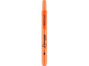 Μαρκαδόρος υπογράμμισης με κουμπί Writech Retractable Highlighter W-805N 1-4mm Neon Orange (Πορτοκαλί)