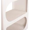 ΒΙΒΛΙΟΘΗΚΗ ΣΕΙΡΑ SANTORINI HM18062 MDF ΣΕ ΥΠΟΛΕΥΚΟ ΧΡΩΜΑ 80x38x180Yεκ.