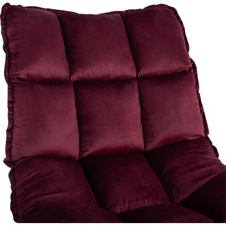 ΠΟΛΥΘΡΟΝΑ DEJANA HM8632.06 ΑΠΟ ΜΠΟΡΝΤΩ ΒΕΛΟΥΔΟ ΜΕ ΧΡΥΣΗ ΒΑΣΗ 68x98x81Υ εκ. (Μπορντώ)