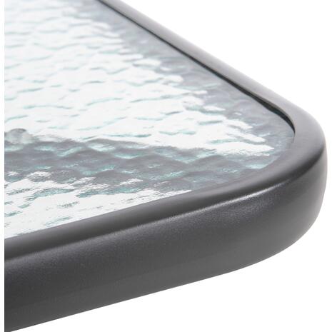 ΣΕΤ ΤΡΑΠΕΖΑΡΙΑΣ ΜΕΤΑΛΛΙΚΗ 3ΤΜΧ ΜΕ 2 ΚΑΡΕΚΛΕΣ & 1 ΤΡΑΠΕΖΙ 70Χ70 HM5185.01