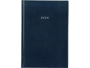 Ημερολόγιο ημερήσιο δετό NEXT Basic 21x29cm 2026 μπλε