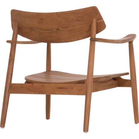 ΠΟΛΥΘΡΟΝΑ LOUNGE RANGER HM18255.01 ΞΥΛΟ TEAK ΣΕ ΦΥΣΙΚΟ 70x73x73Υεκ.