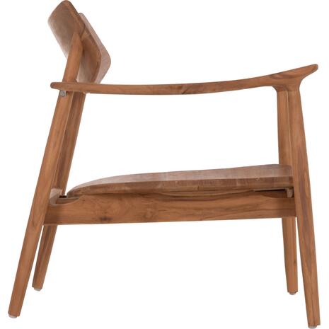 ΠΟΛΥΘΡΟΝΑ LOUNGE RANGER HM18255.01 ΞΥΛΟ TEAK ΣΕ ΦΥΣΙΚΟ 70x73x73Υεκ.