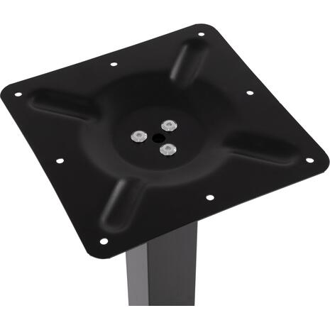 ΒΑΣΗ ΜΕΤΑΛΛΙΚΗ ΜΑΥΡΗ ΜΑΤ 40X40X72Υεκ. HM414.11