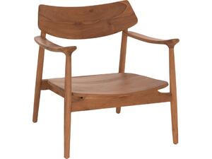 ΠΟΛΥΘΡΟΝΑ LOUNGE RANGER HM18255.01 ΞΥΛΟ TEAK ΣΕ ΦΥΣΙΚΟ 70x73x73Υεκ.