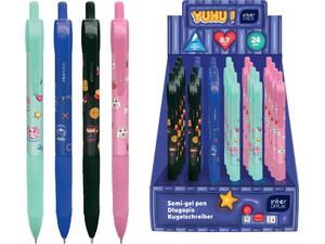 Στυλό Interdruk Yuhu Semi Gel 0,7mm διάφορα σχέδια