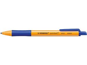 Στυλό Stabilo Pointball με κουμπί 6030/41 0.5mm μπλε (Μπλε)