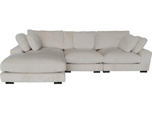 ΚΑΝΑΠΕΣ ΑΡΙΣΤΕΡΗ ΓΩΝΙΑ CRANFIELD HM3287.02L ΜΠΕΖ ΡΙΓΕ ΥΦΑΣΜΑ 315x167(γωνία)x67Υεκ.