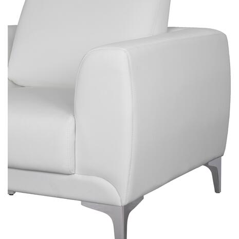 ΠΟΛΥΘΡΟΝΑ KENZIE HM3121.12 ΜΕ ΛΕΥΚΟ PU 89x81x81 εκ.