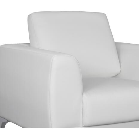 ΠΟΛΥΘΡΟΝΑ KENZIE HM3121.12 ΜΕ ΛΕΥΚΟ PU 89x81x81 εκ.