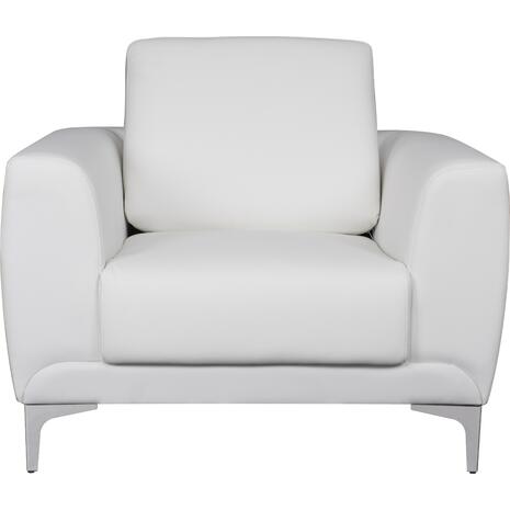 ΠΟΛΥΘΡΟΝΑ KENZIE HM3121.12 ΜΕ ΛΕΥΚΟ PU 89x81x81 εκ.