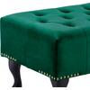 ΤΑΜΠΟΥΡΕ T.CHESTERFIELD EMMA HM226.03 ΚΥΠΑΡΙΣΣΙ ΒΕΛΟΥΔΟ-ΜΑΥΡΑ ΠΟΔΙΑ 80x45x40Υεκ