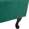 ΤΑΜΠΟΥΡΕ T.CHESTERFIELD EMMA HM226.03 ΚΥΠΑΡΙΣΣΙ ΒΕΛΟΥΔΟ-ΜΑΥΡΑ ΠΟΔΙΑ 80x45x40Υεκ