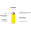 Αναπτήρας BIC J25 Mini Ασφαλείας (1 τεμάχιο) (διάφορα χρώματα)