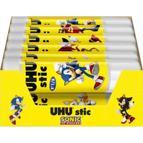 Κόλλα Stick Sonic The Hedgehog 40gr No 2/4 διάφορα σχέδια (40267708)