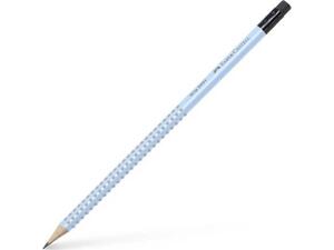 Μολύβι με γόμα Faber-Castell Grip 2001 2B Sky Blue 217274