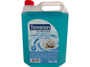 Επαγγελματικό Κρεμοσάπουνο Foam Tension Primavera Με Γλυκερίνη Με Εκχύλισμα Λουλουδιών & Coconut Oils 4L