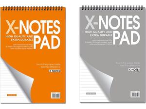 Μπλοκ σπιράλ X-Notes 21x29εκ ριγέ 70 φύλλων (διάφορα χρώματα)